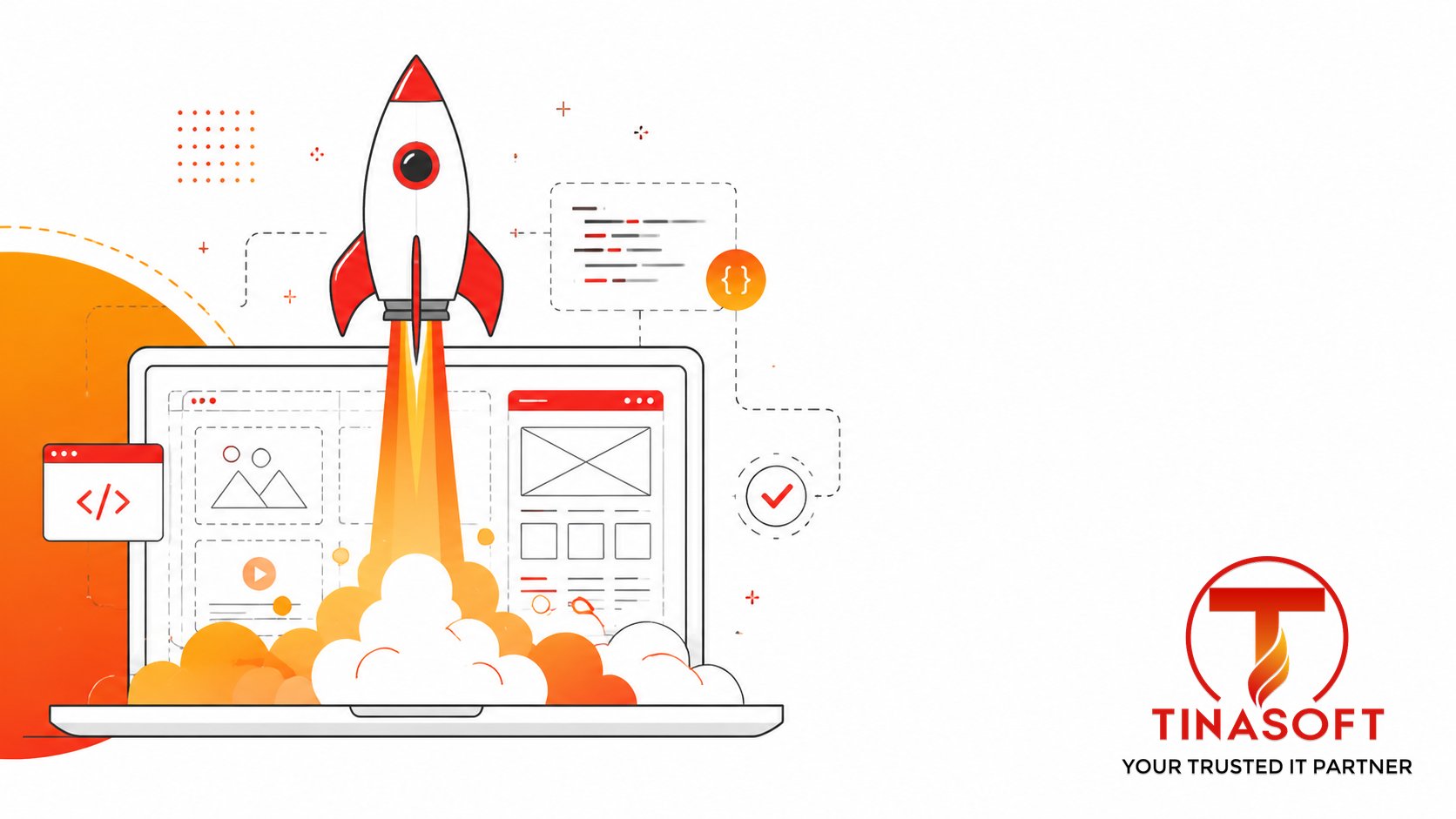 MVP development for startups — 4-6 week launch process illustration