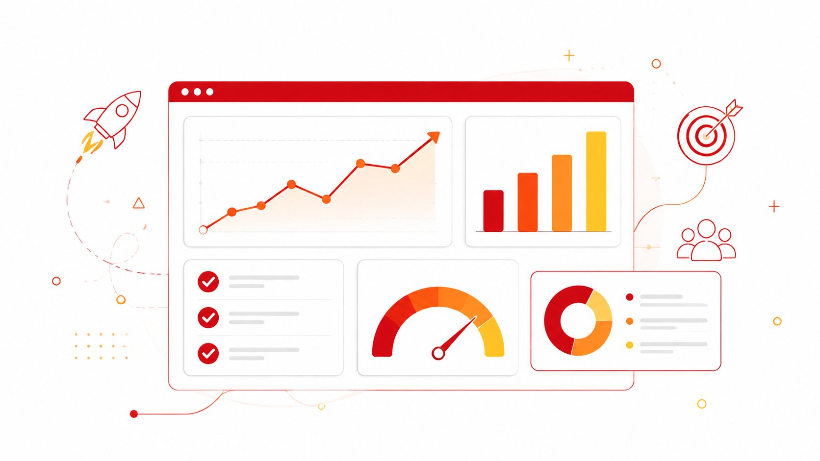 Delivery metrics dashboard used to steer agile software outsourcing engagements