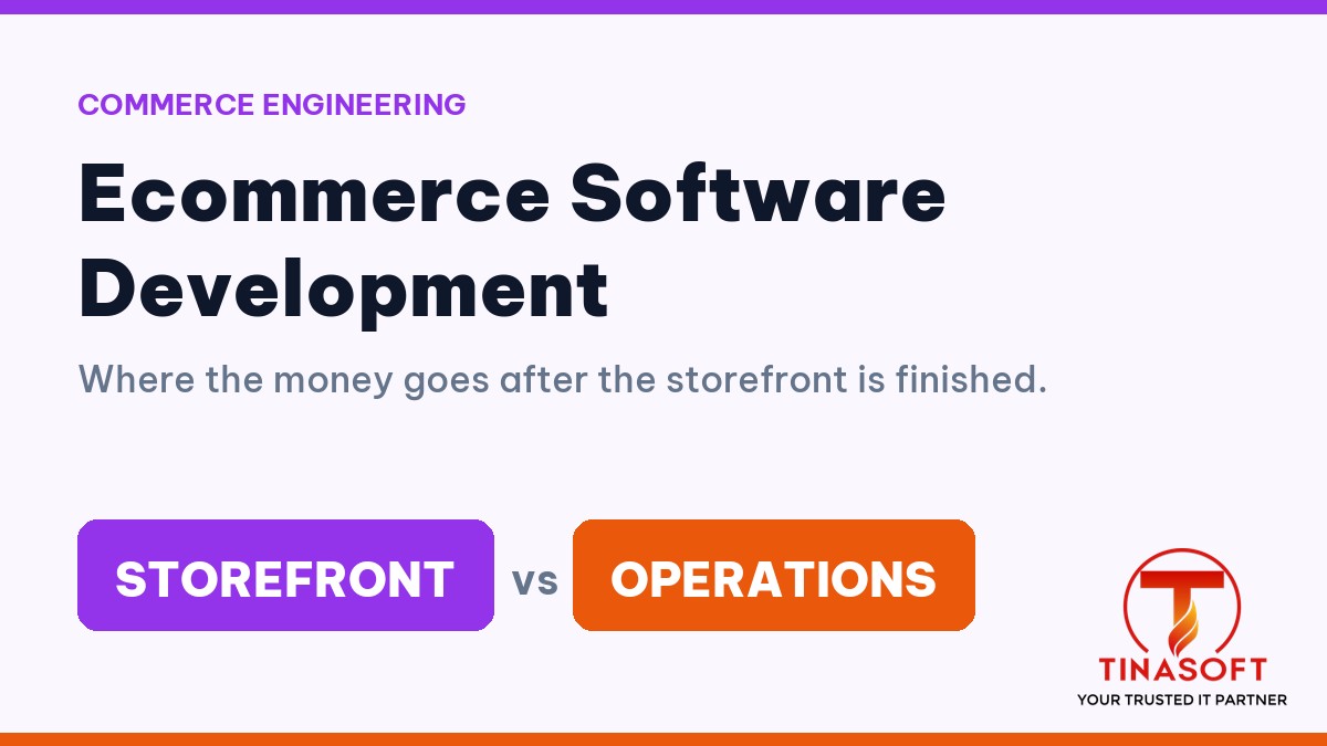 Ecommerce software development and where the budget actually goes